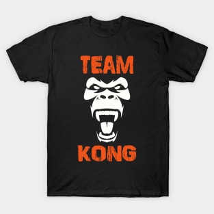 Godzilla vs Kong - Official Team Kong Neon T-Shirt